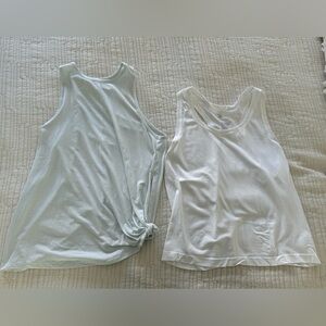 (2) all in motion athletic tanks